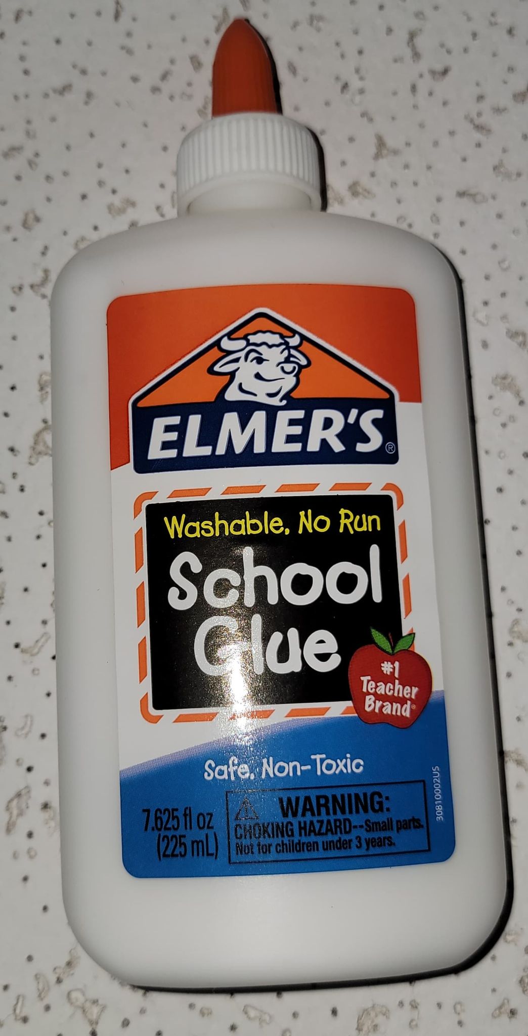 Elmers School Glue, Washable, No Run